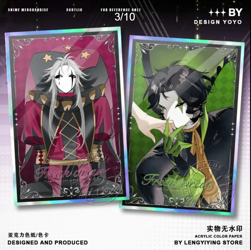 Anime Cosplay Manga - Anime Pierrot Harlequin Kawaii Game Character