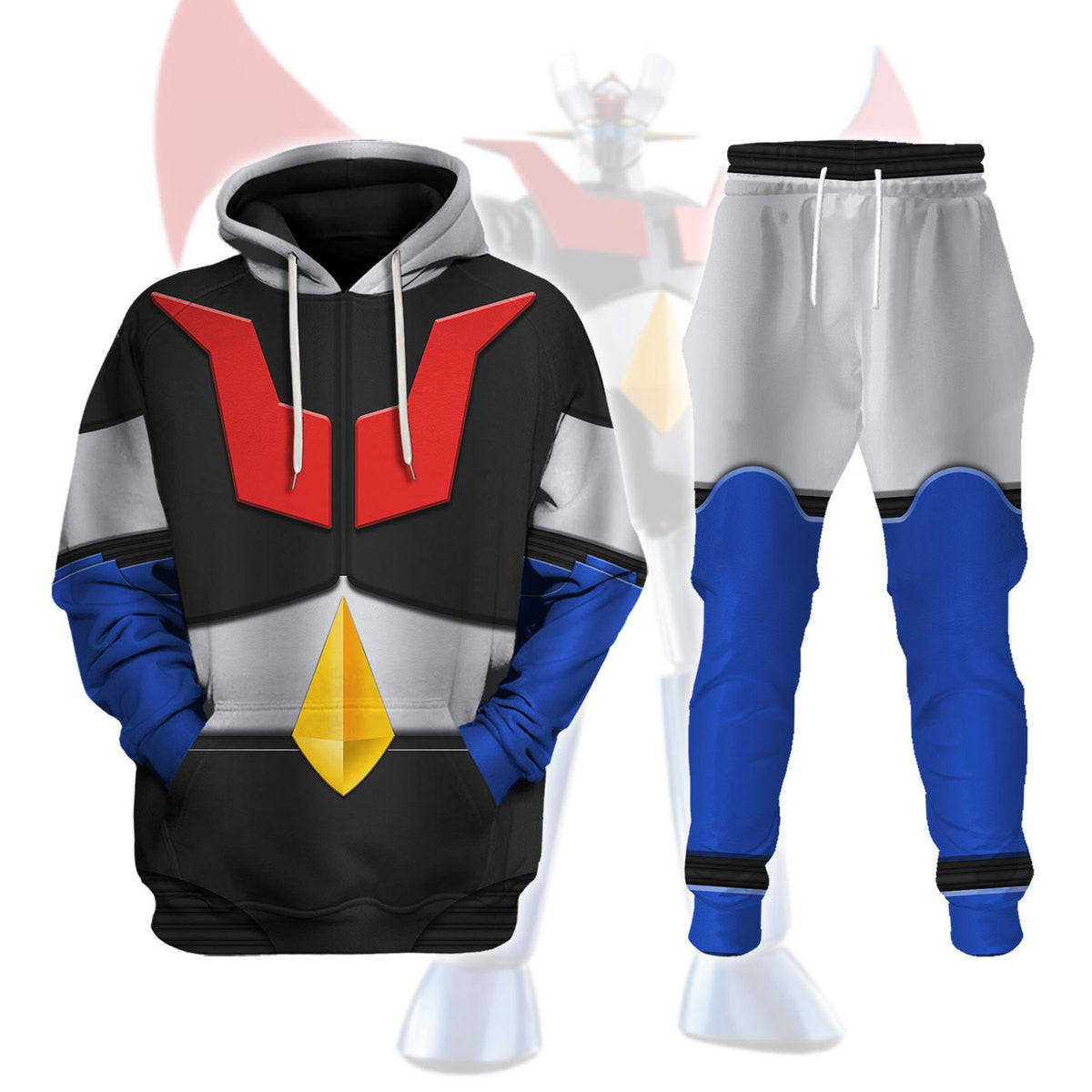 Anime Cosplay Anime - Anime Mazinger Z Cosplay 3D Print