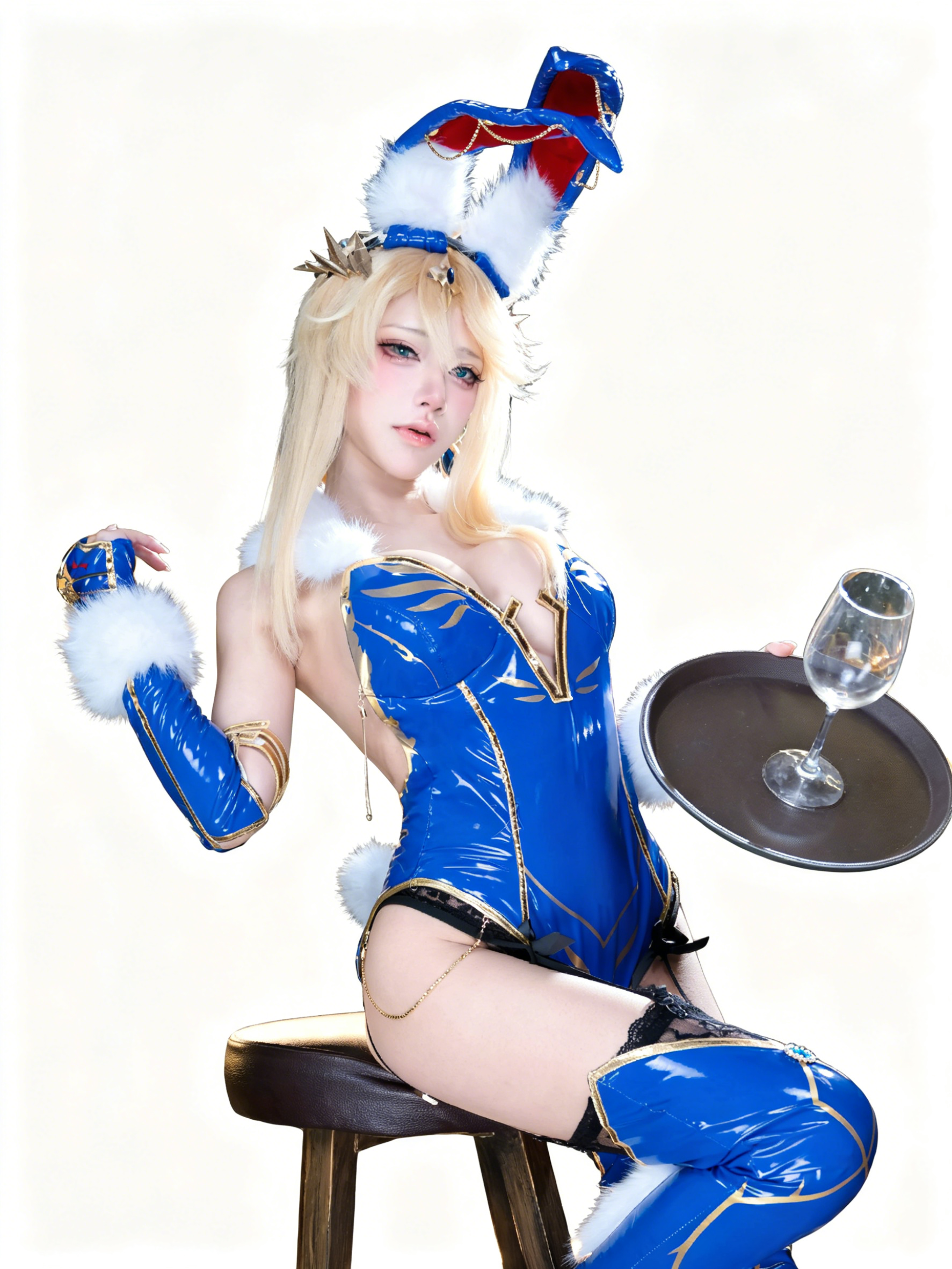 Anime Cosplay Girls - FGO Lancer Artoria Bunny Girl Fate