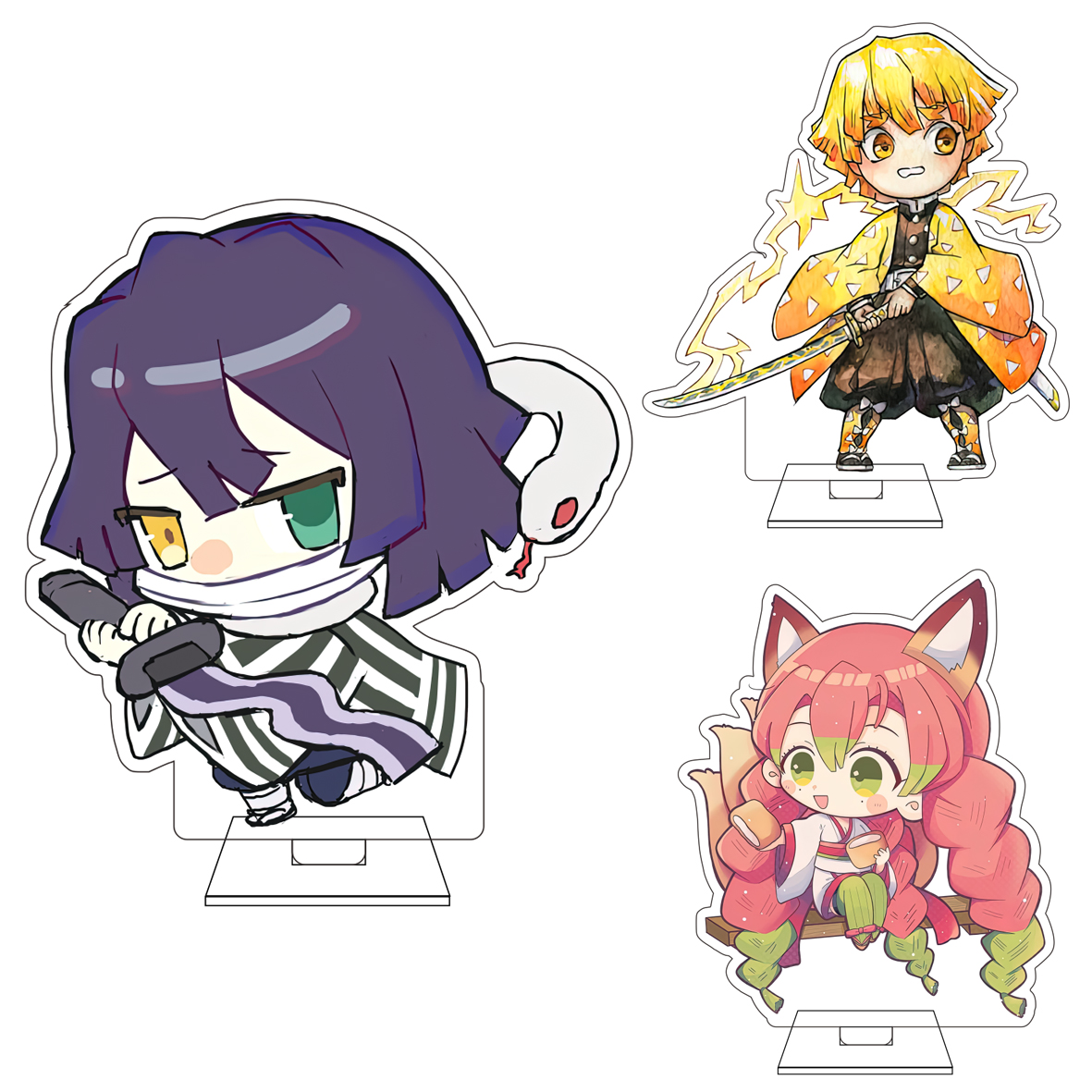 Anime Cosplay Props - 10CM Anime Demon Cosplay Cute Acrylic