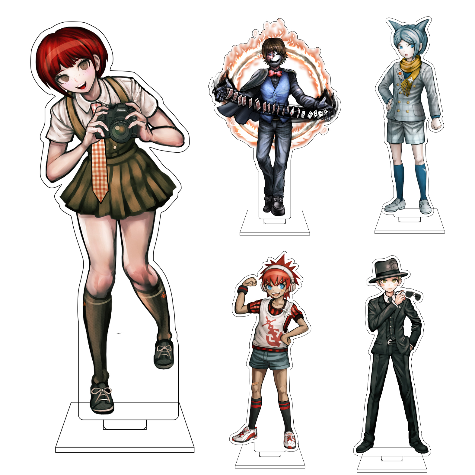 Anime Cosplay Props - 16CM Anime Danganronpa Cosplay Acrylic Figure
