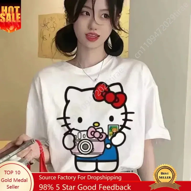 Anime Cosplay Couple - Kawaii Hello Kitty Y2K Korea Cotton