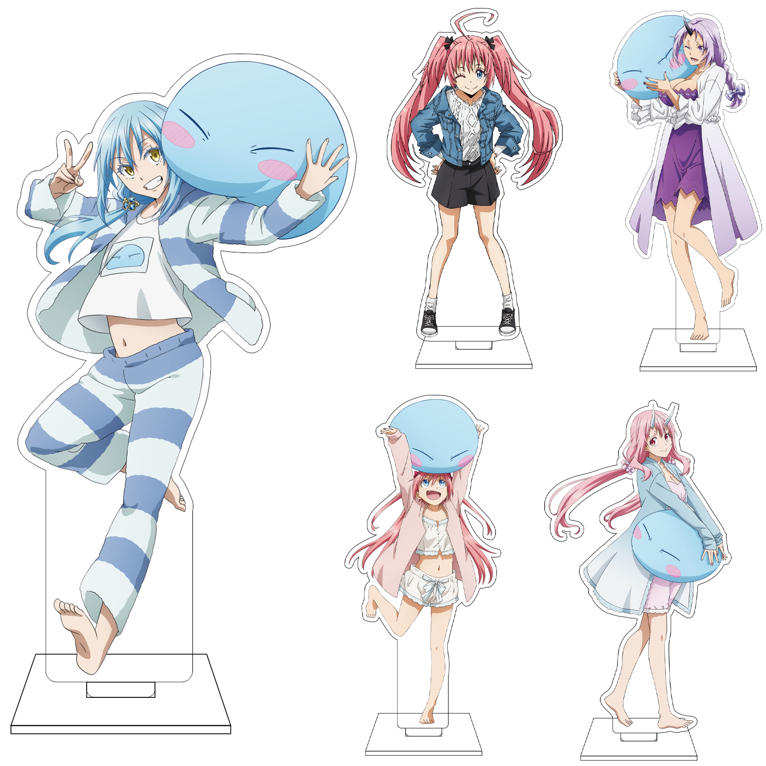 Anime Cosplay Props - 16CM Anime Rimuru Tempest Diablo shuna