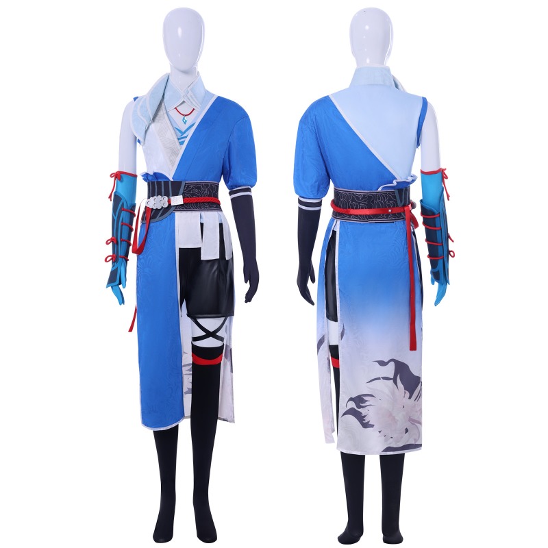 Anime Cosplay Drawing - Cosplay Costume for The Degenerate-Drawing Jianghu