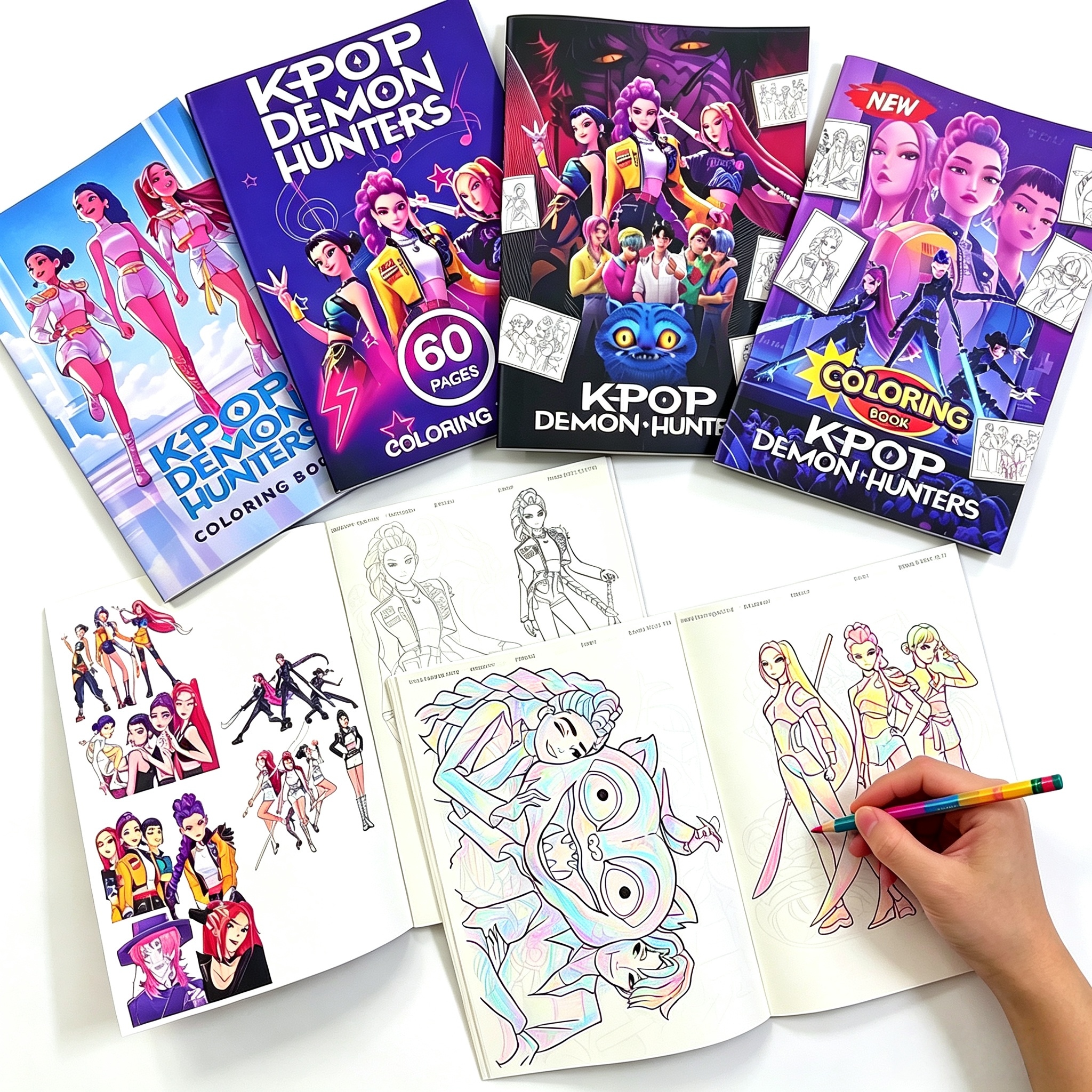 Anime Cosplay Drawing - Anime Coloring Book for Kids Adults