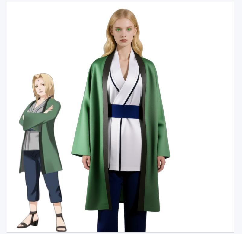 Japanese Anime Cartoon Cosplay - مراجعة Cosplay Anime Tsunade وسعره