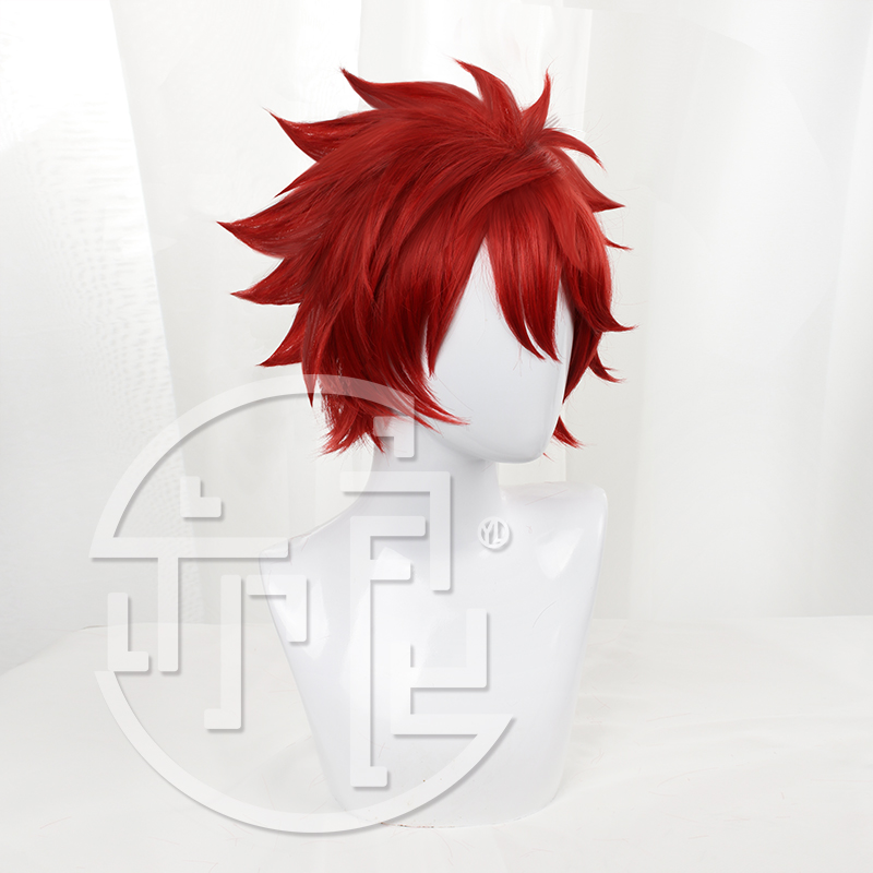 Anime SK8 the Infinity Reki Co - مراجعة Anime Cosplay Red Hair وسعره
