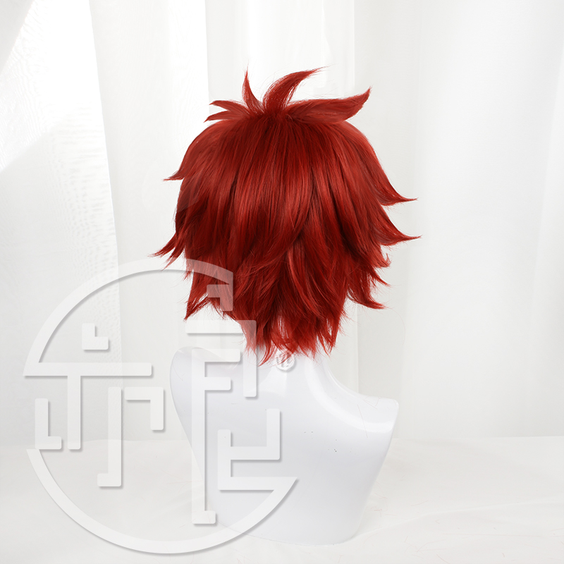 Anime SK8 the Infinity Reki Co - مراجعة Anime Cosplay Red Hair وسعره