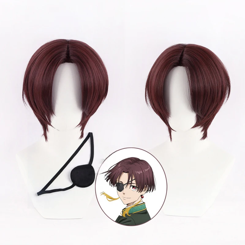 Anime WIND BREAKER Hayato Suo  - مراجعة Anime Cosplay Red Hair وسعره