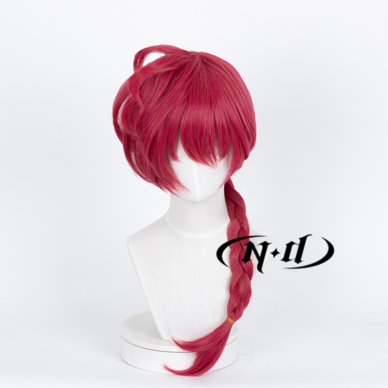 ND Ranma Saotome Cosplay Wigs  - مراجعة Anime Cosplay Red Hair وسعره