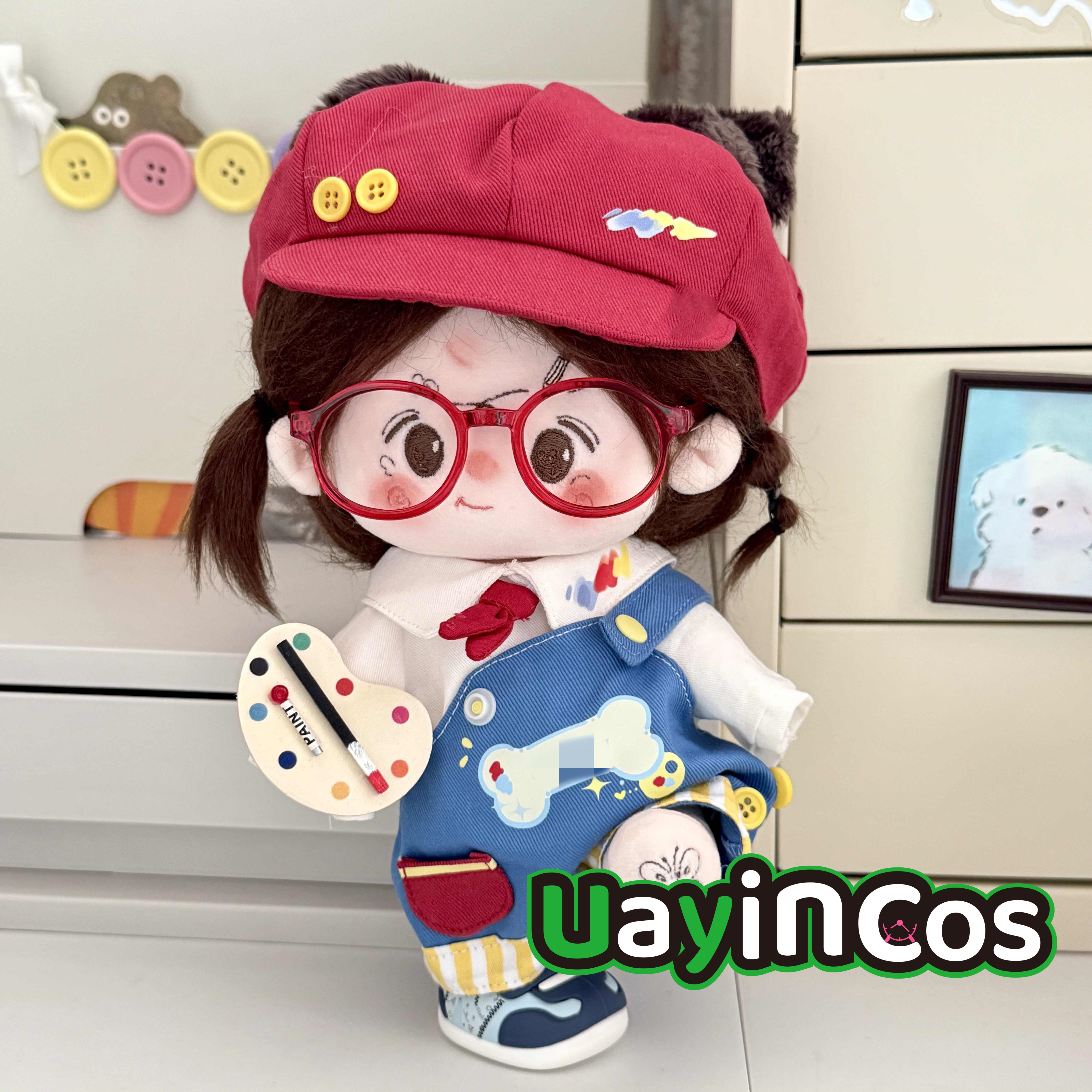 20cm Doll Clothes Cute Hat Shi - مراجعة Anime Cosplay Drawing وسعره