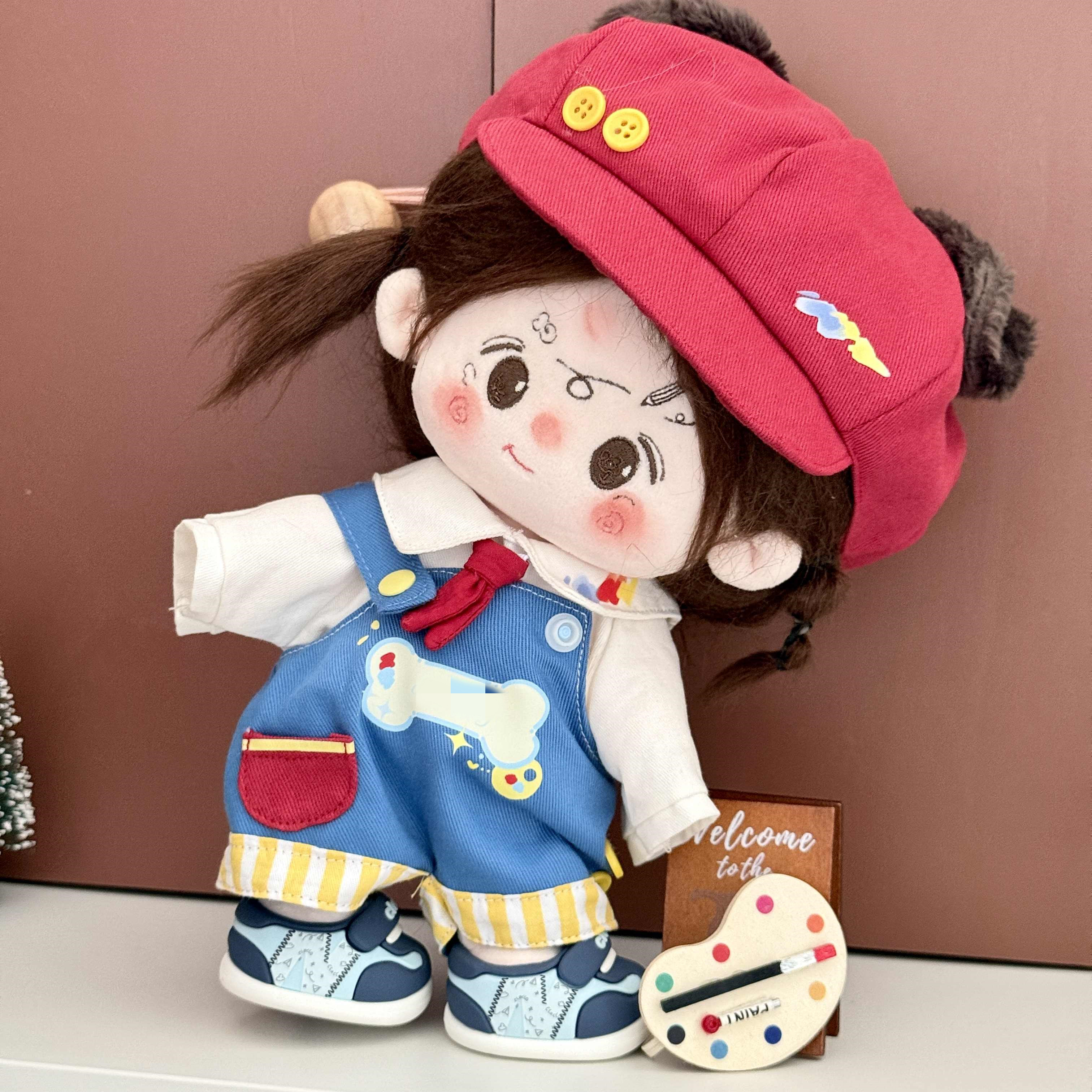 20cm Doll Clothes Cute Hat Shi - مراجعة Anime Cosplay Drawing وسعره