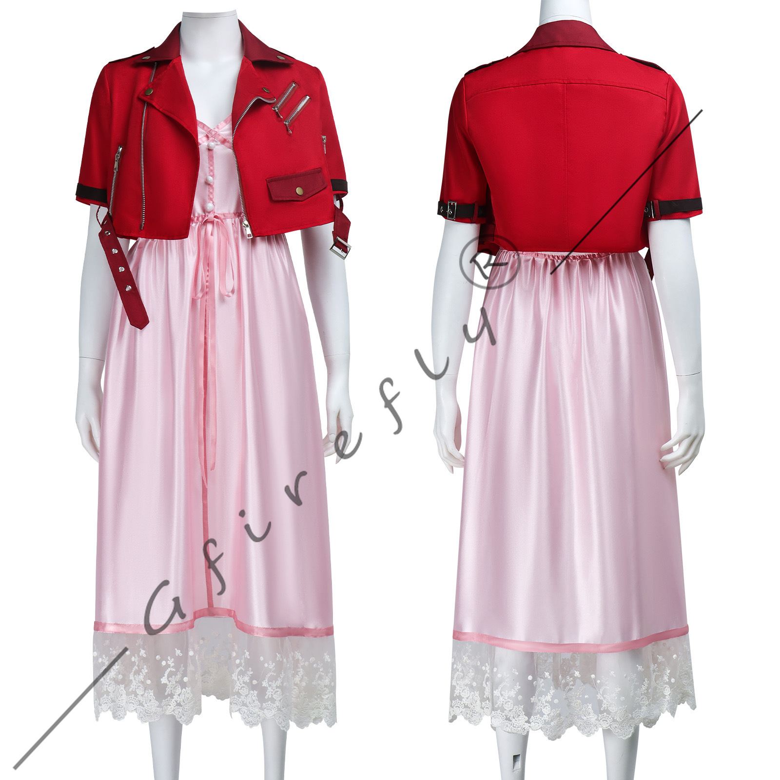 Game Final Fantasy VII Aerith  - مراجعة Anime Cosplay Manga وسعره