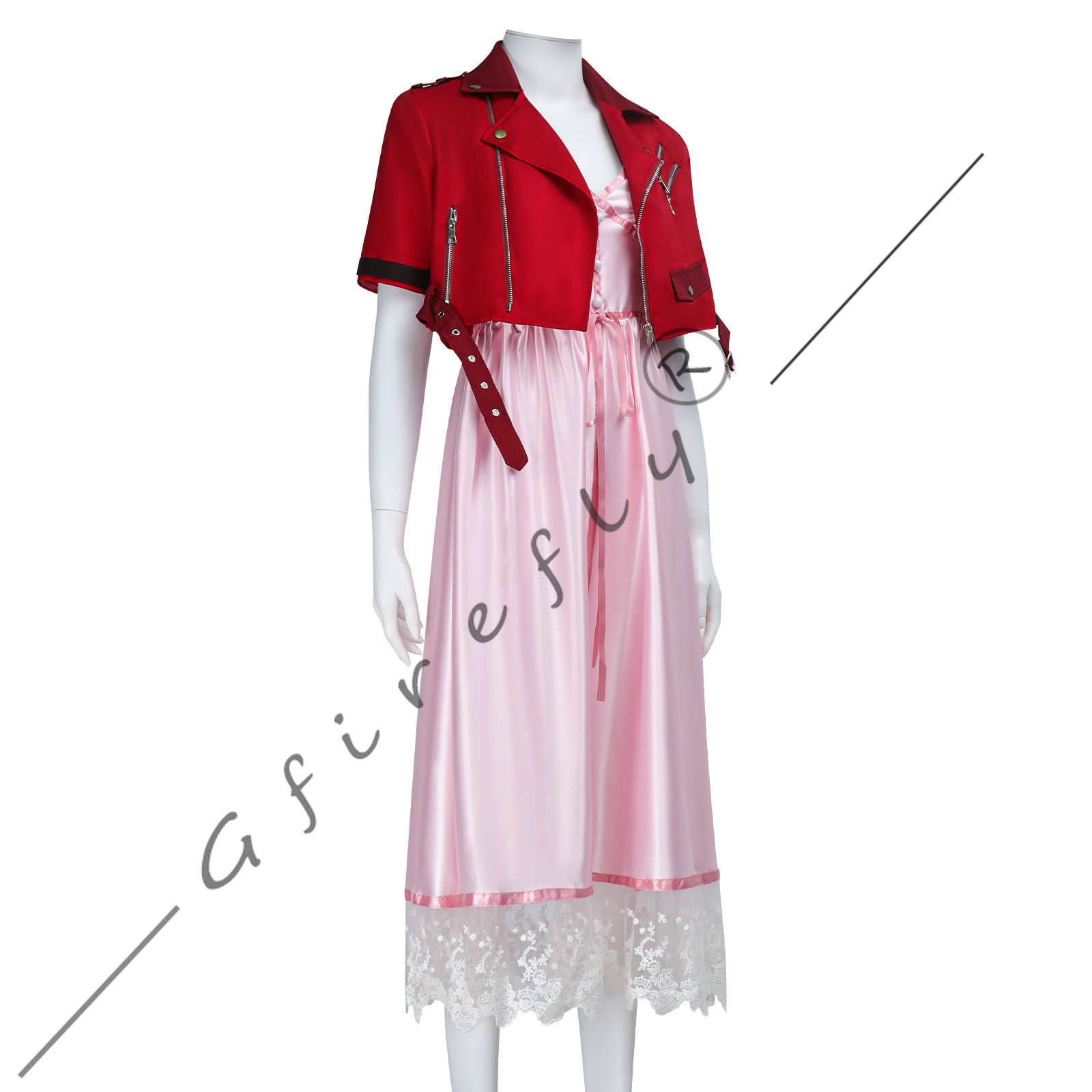 Game Final Fantasy VII Aerith  - مراجعة Anime Cosplay Manga وسعره