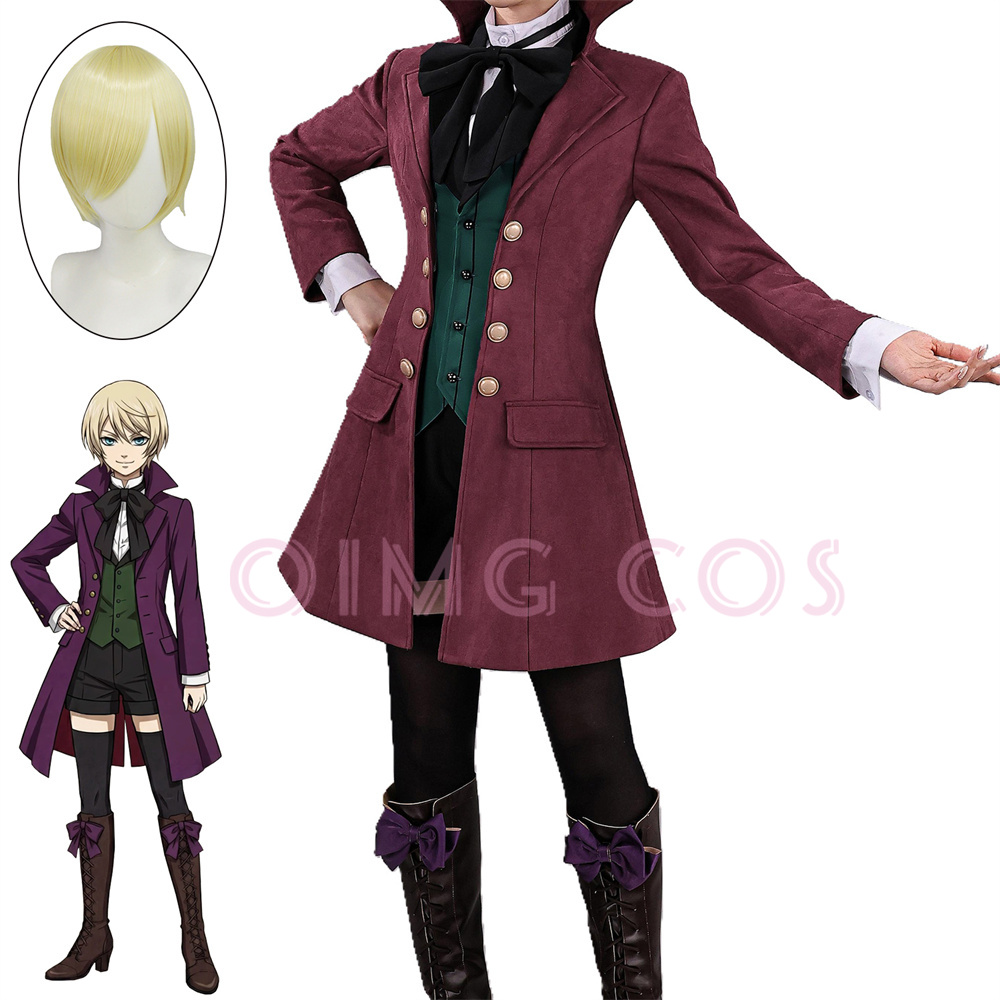 Black Butler Alois Trancy Cosp - مراجعة Cosplay Anime Black وسعره