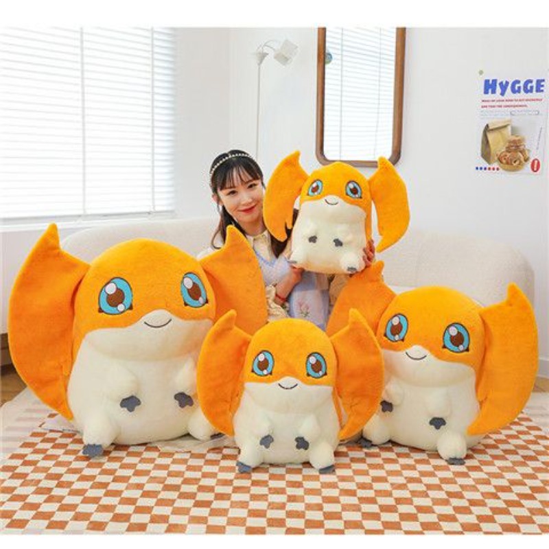 Digimon Patamon Plush Toy Cute - مراجعة Anime Cosplay Event وسعره