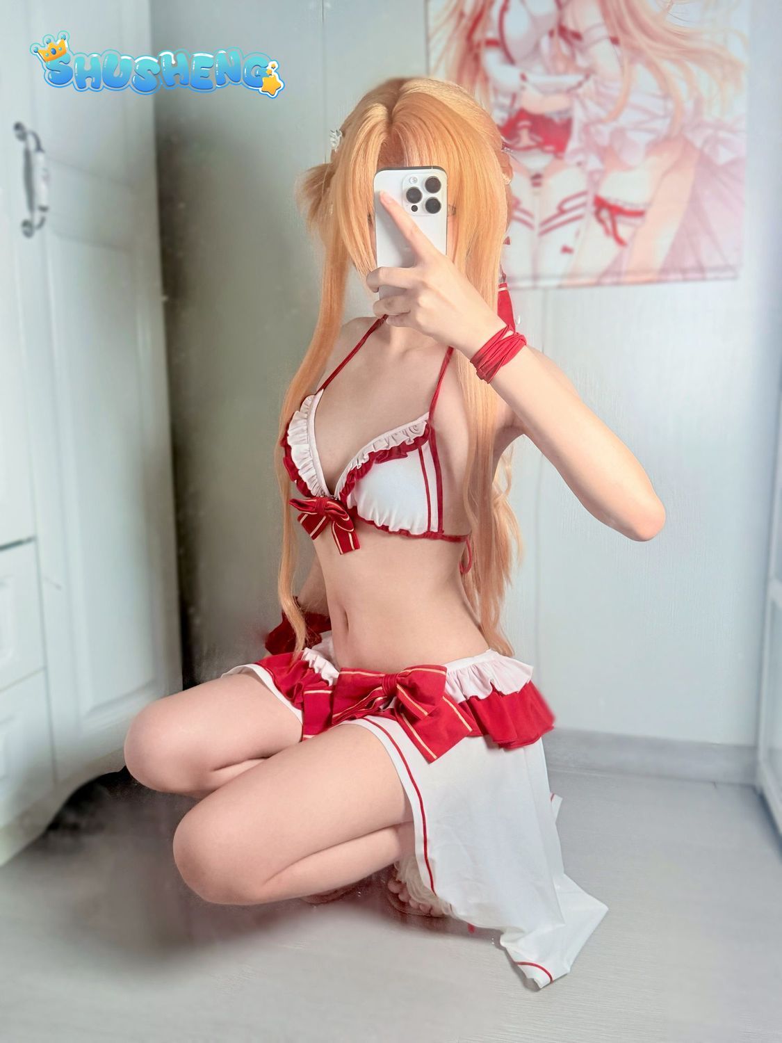 Yuuki Asuna Cosplay Costume An - مراجعة Anime Cosplay Girls وسعره