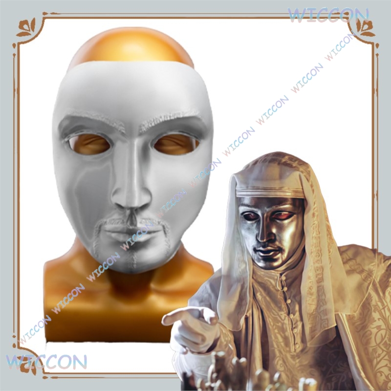 King DofHeaven King Baldw IIV  - مراجعة Anime Cosplay Face وسعره