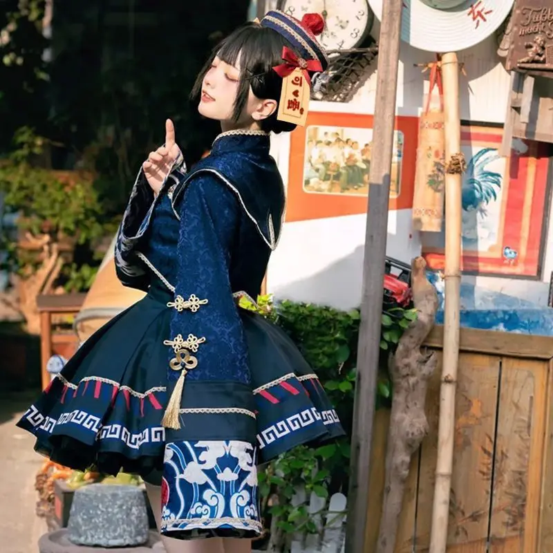 Lolita Chinese Style Sweet Dre - مراجعة Anime Cosplay Girls وسعره