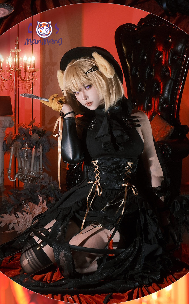 Game Arknights Mitsumi Uika Ca - مراجعة Cosplay Anime Black وسعره