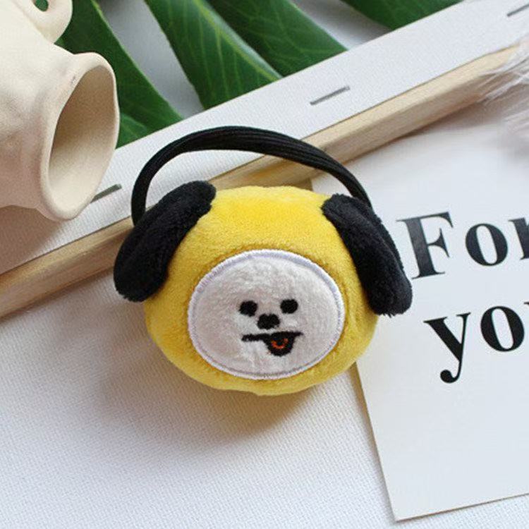 Kawaii BT21 Plush Hair Rope An - مراجعة Anime Cosplay Images وسعره