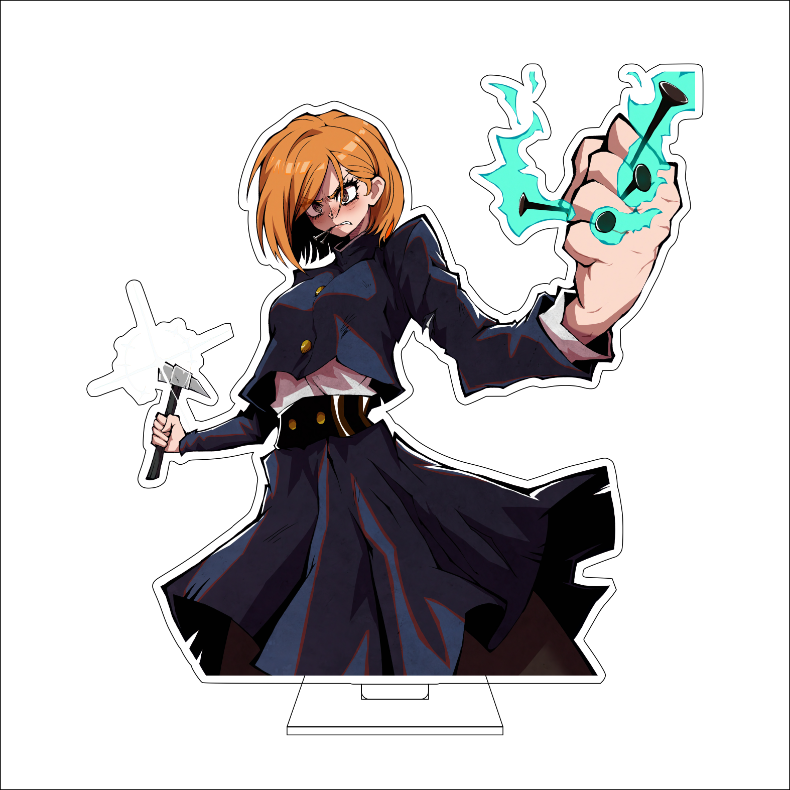 16CM Anime Jujutsu Kaisen Cosp - مراجعة Anime Cosplay Props وسعره
