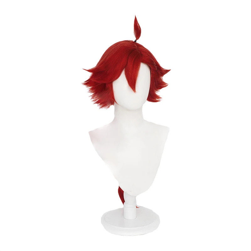 zizi 2025 L-email Synthetic Ha - مراجعة Anime Cosplay Red Hair وسعره