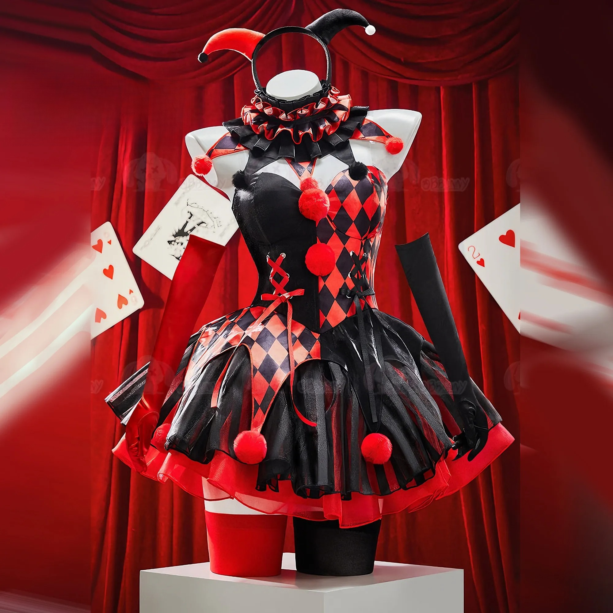 Staggering Number Circus Grote - مراجعة Cosplay Anime Black وسعره