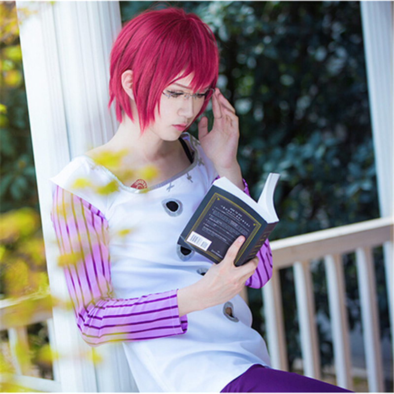 Anime Goat's Sin of Lust Gowth - مراجعة Anime Cosplay Red Hair وسعره