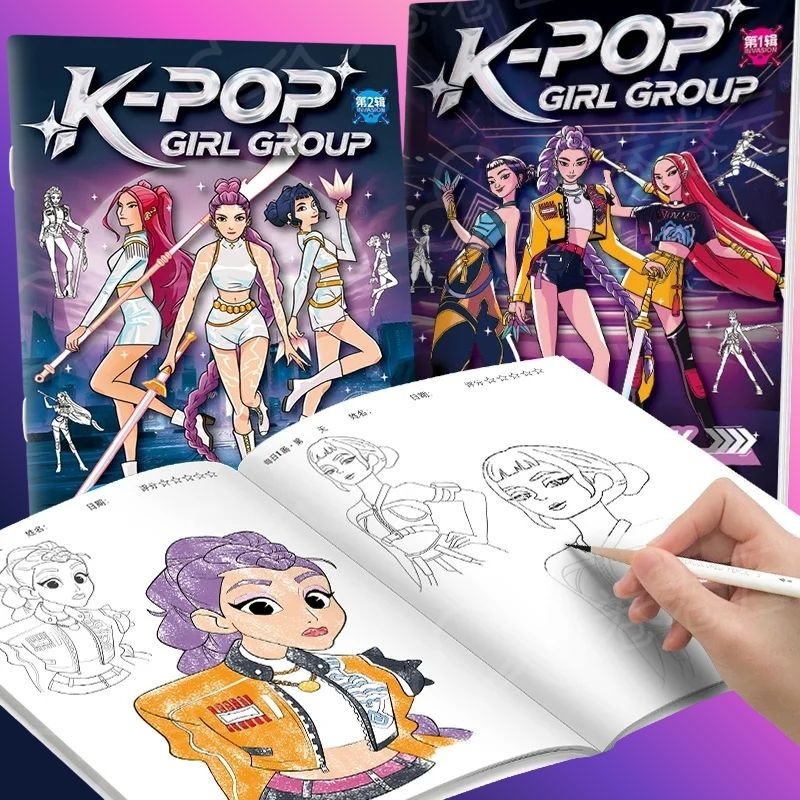 Coloring Books Anime Cartoon L - مراجعة Anime Cosplay Drawing وسعره