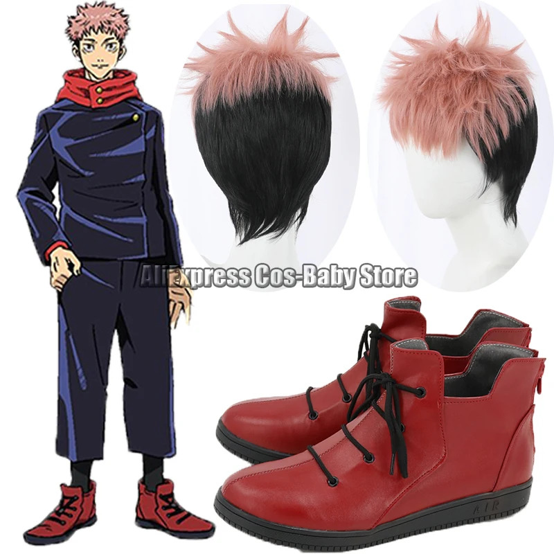Anime Juju Ka Cosplay Shoes Bo - مراجعة Anime Cosplay Red Hair وسعره