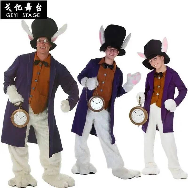 Alice Clothes White Child Rabb - مراجعة Anime Cosplay Boy وسعره