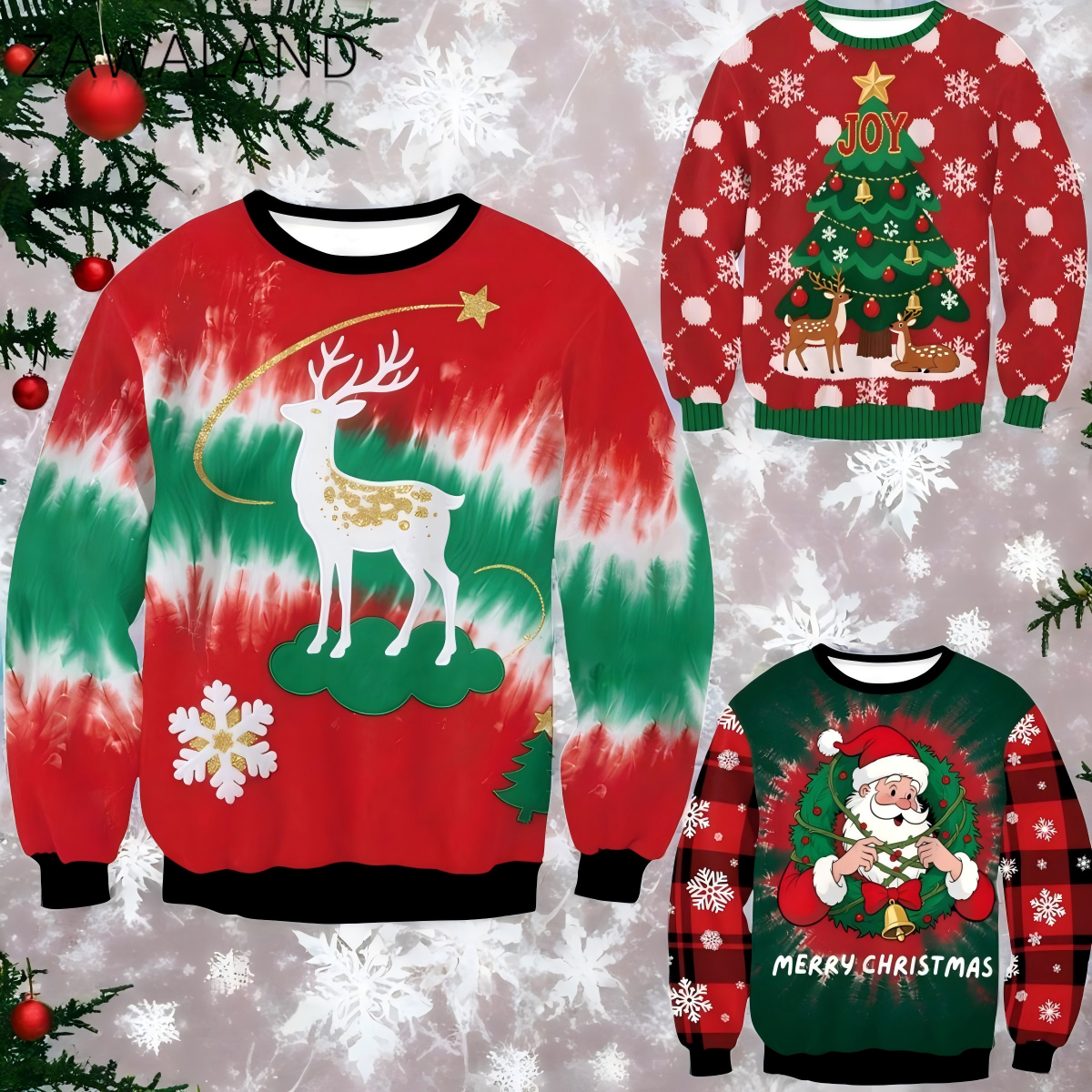 Ugly Christmas Sweatshirt for  - مراجعة Anime Cosplay Couple وسعره