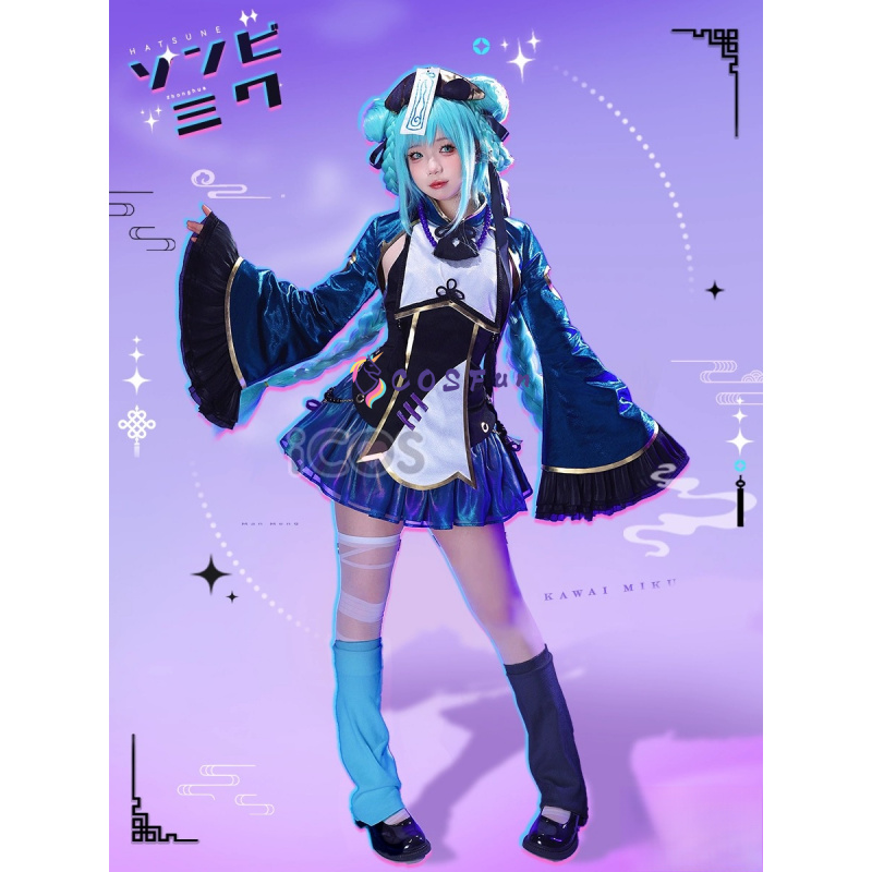 Miku Little Zombie Cosplay Cos - مراجعة Anime Zombie Cosplay وسعره