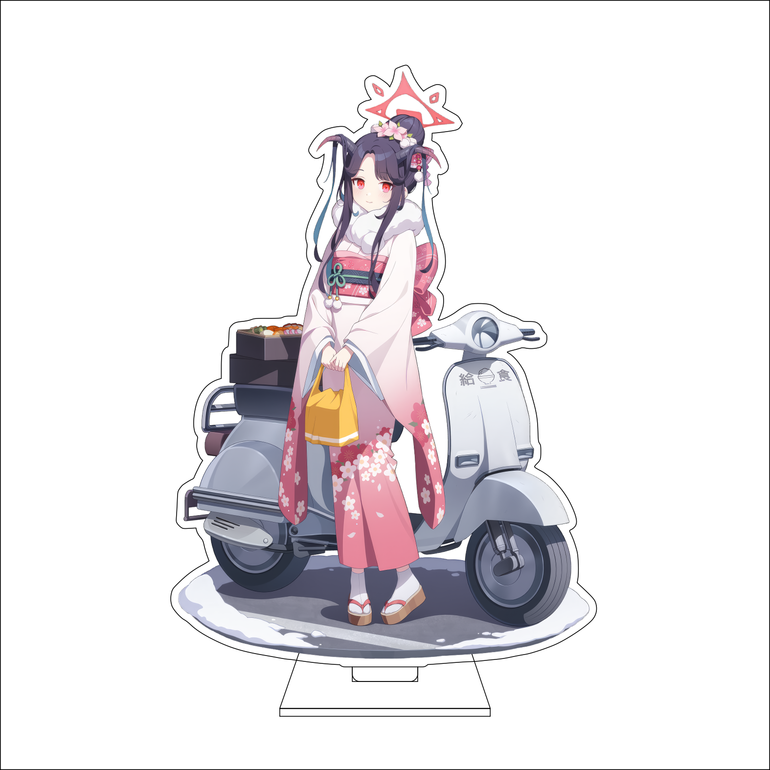 16CM Anime Blue Archive Cospla - مراجعة Anime Cosplay Props وسعره