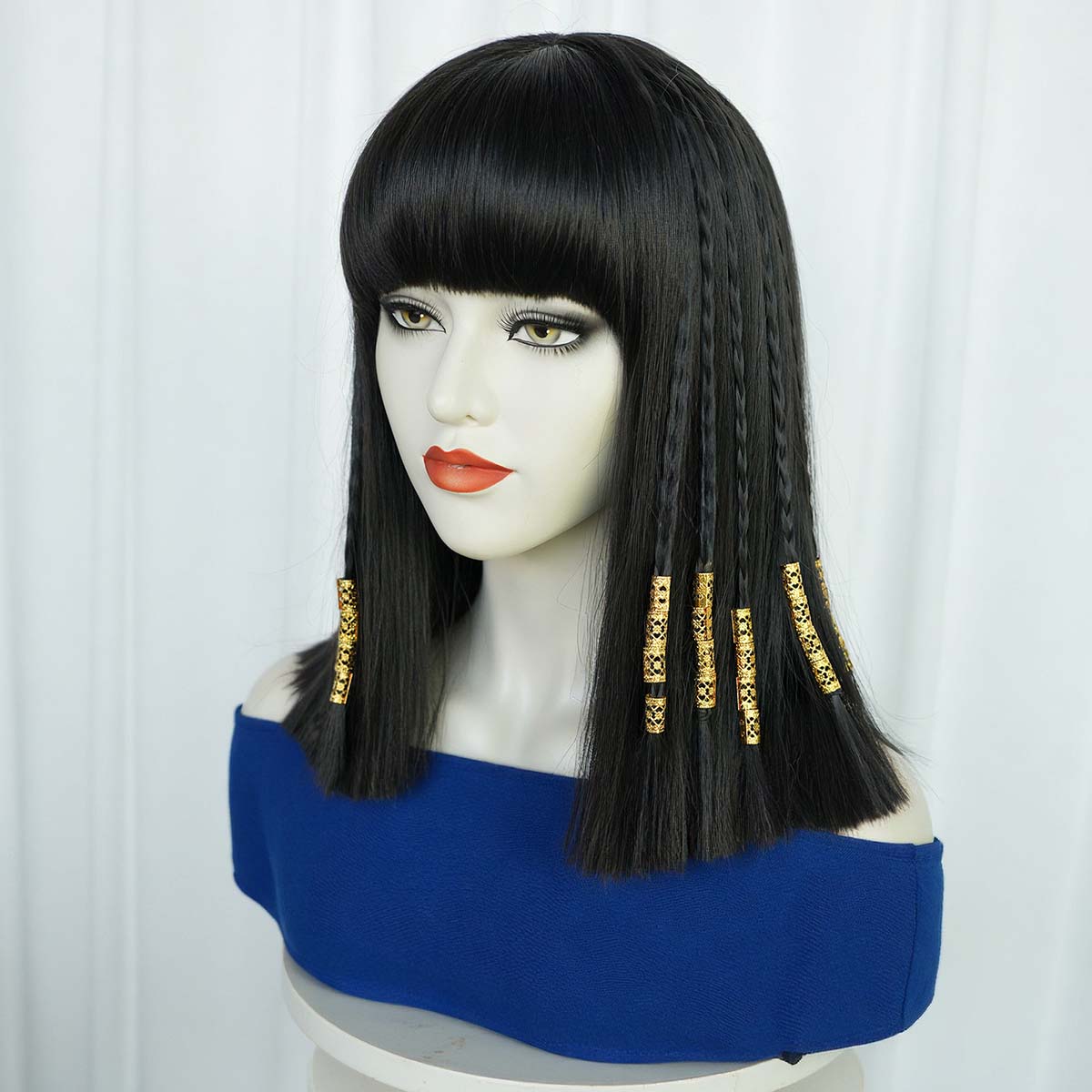 Fashion Wig Women Halloween Co - مراجعة Egypt Cosplay Anime وسعره