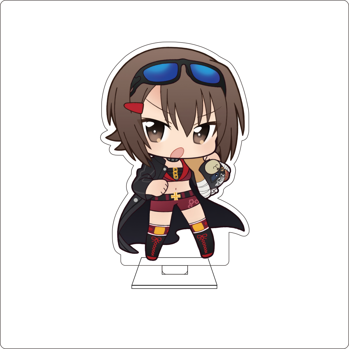 10CM Anime ‌GIRLS und PANZER C - مراجعة Anime Cosplay Props وسعره