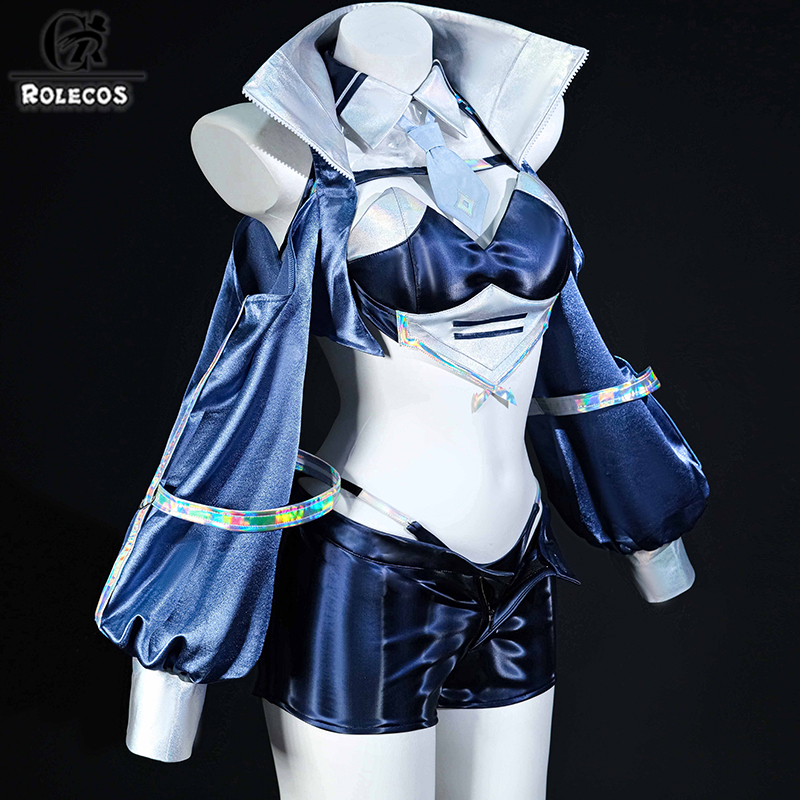ROLECOS Game Azur Lane USS New - مراجعة Cosplay Anime Black وسعره