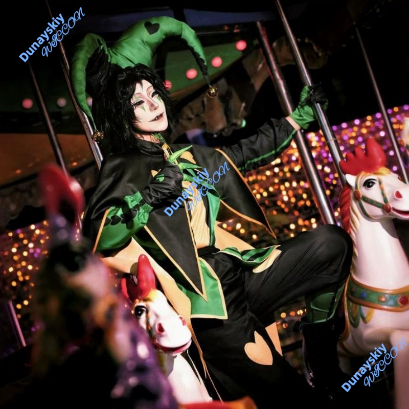 Mens Freak Circus Pierrot Clow - مراجعة Anime And Cosplay Expo 2025 وسعره