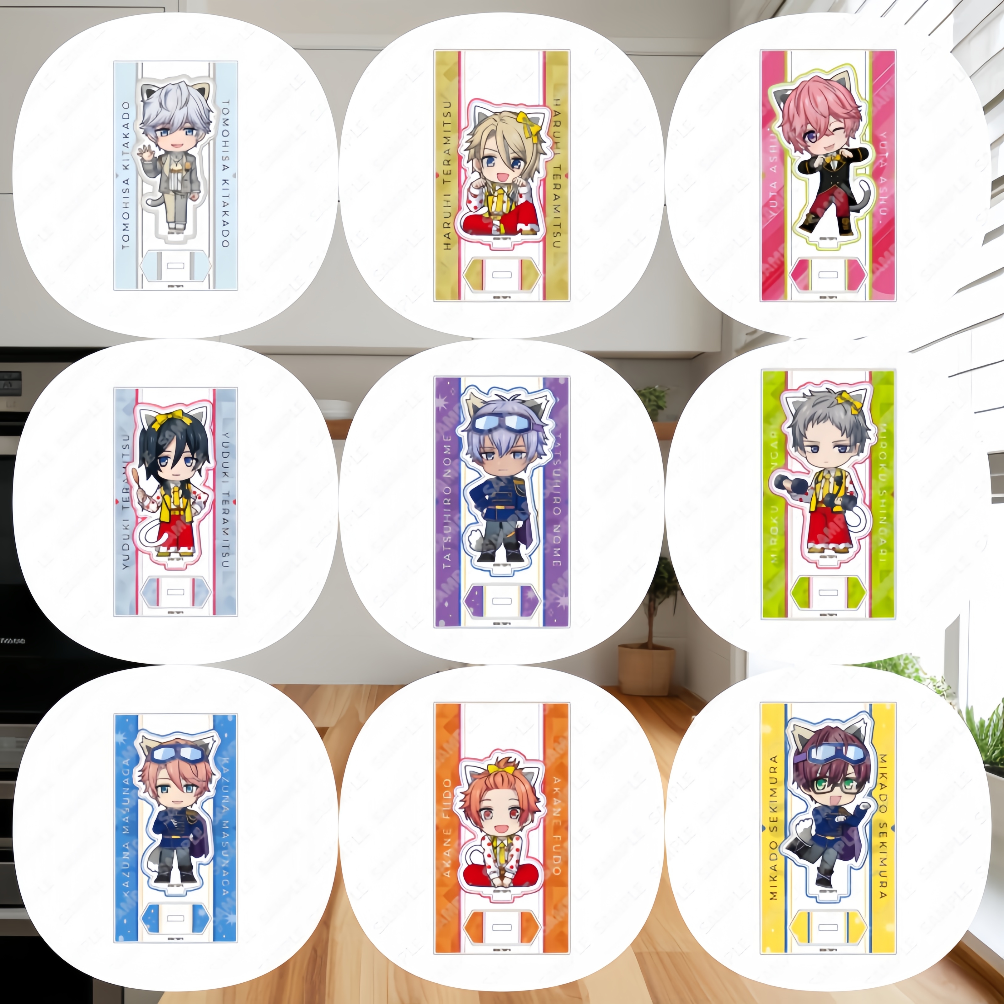 Anime B-PROJECT  Keychains Acr - مراجعة Anime Cosplay Nome وسعره