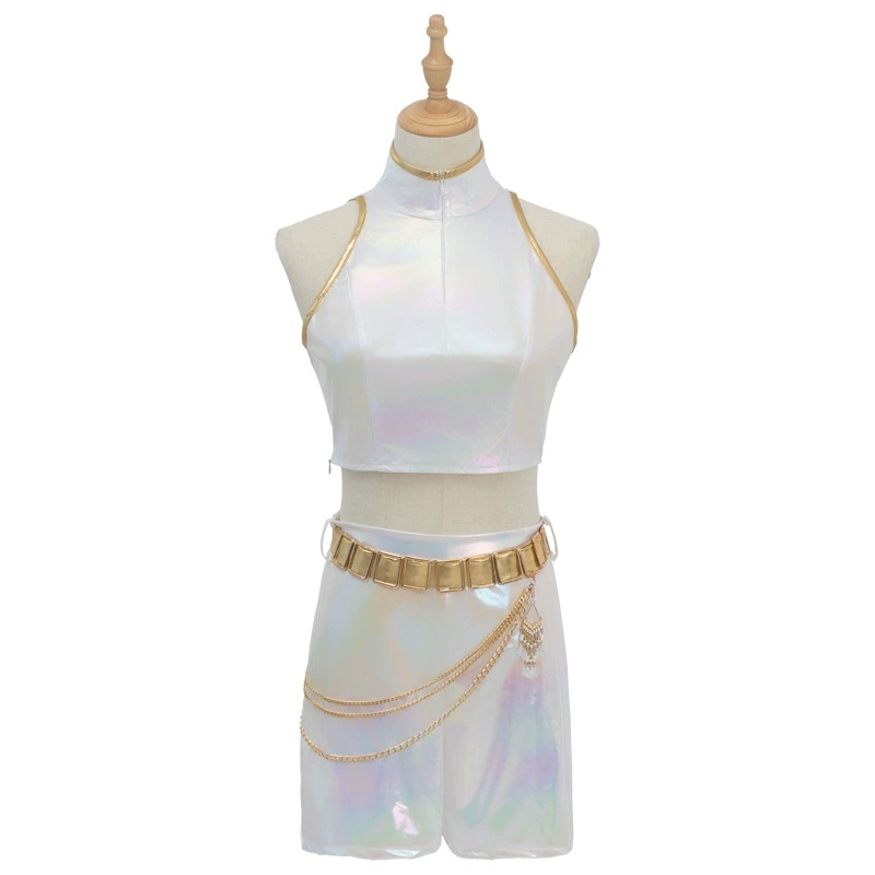 Cosplay Costume PU Leather Whi - مراجعة Anime Cosplay Waifu وسعره