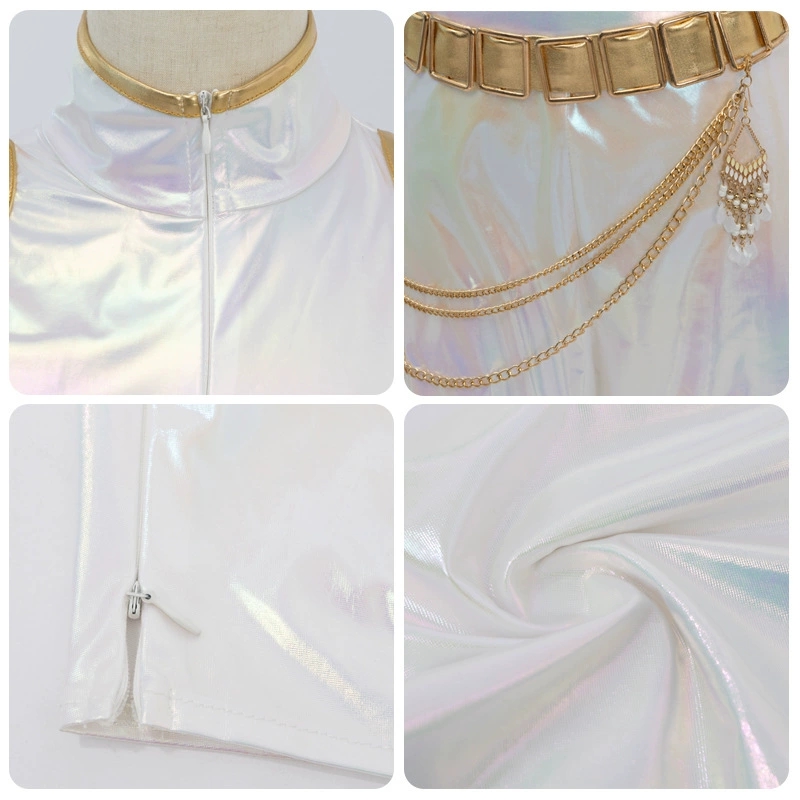 Cosplay Costume PU Leather Whi - مراجعة Anime Cosplay Waifu وسعره