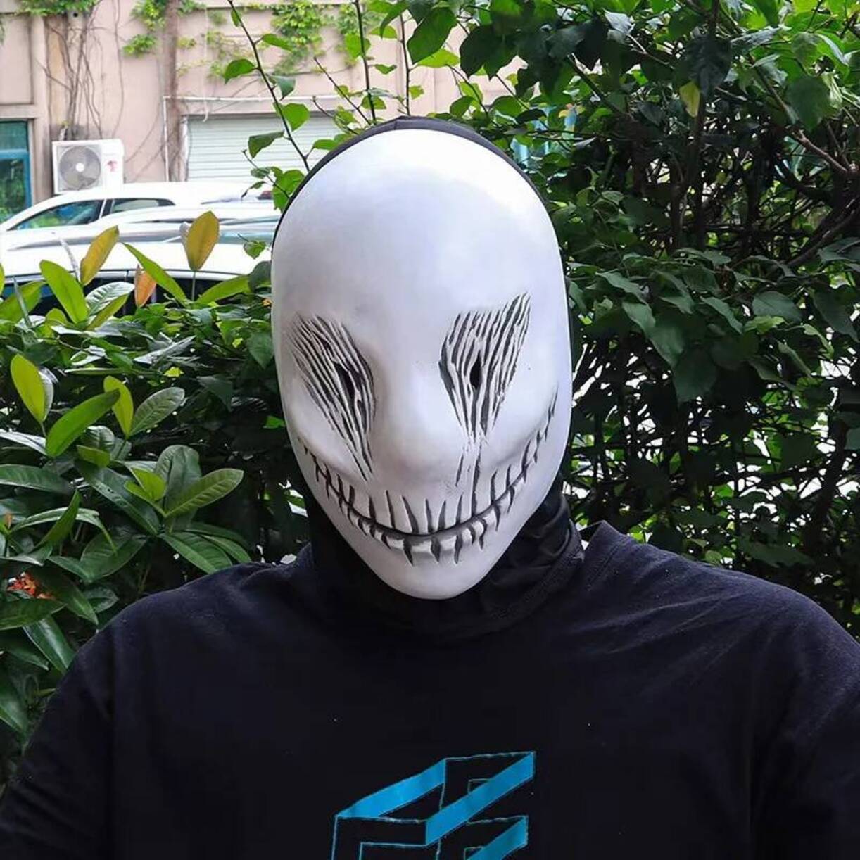 Scary Demon White Ghost Acg La - مراجعة Anime Cosplay Face وسعره