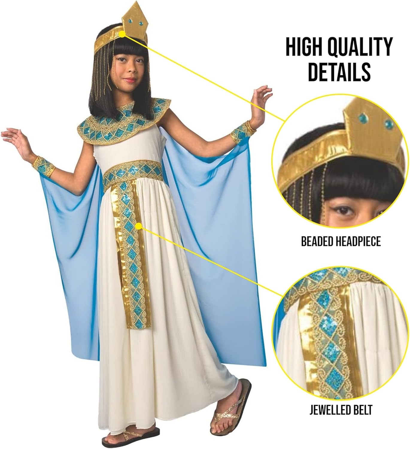 Morph  Cleopatra Costume Cleop - مراجعة Egypt Cosplay Anime وسعره