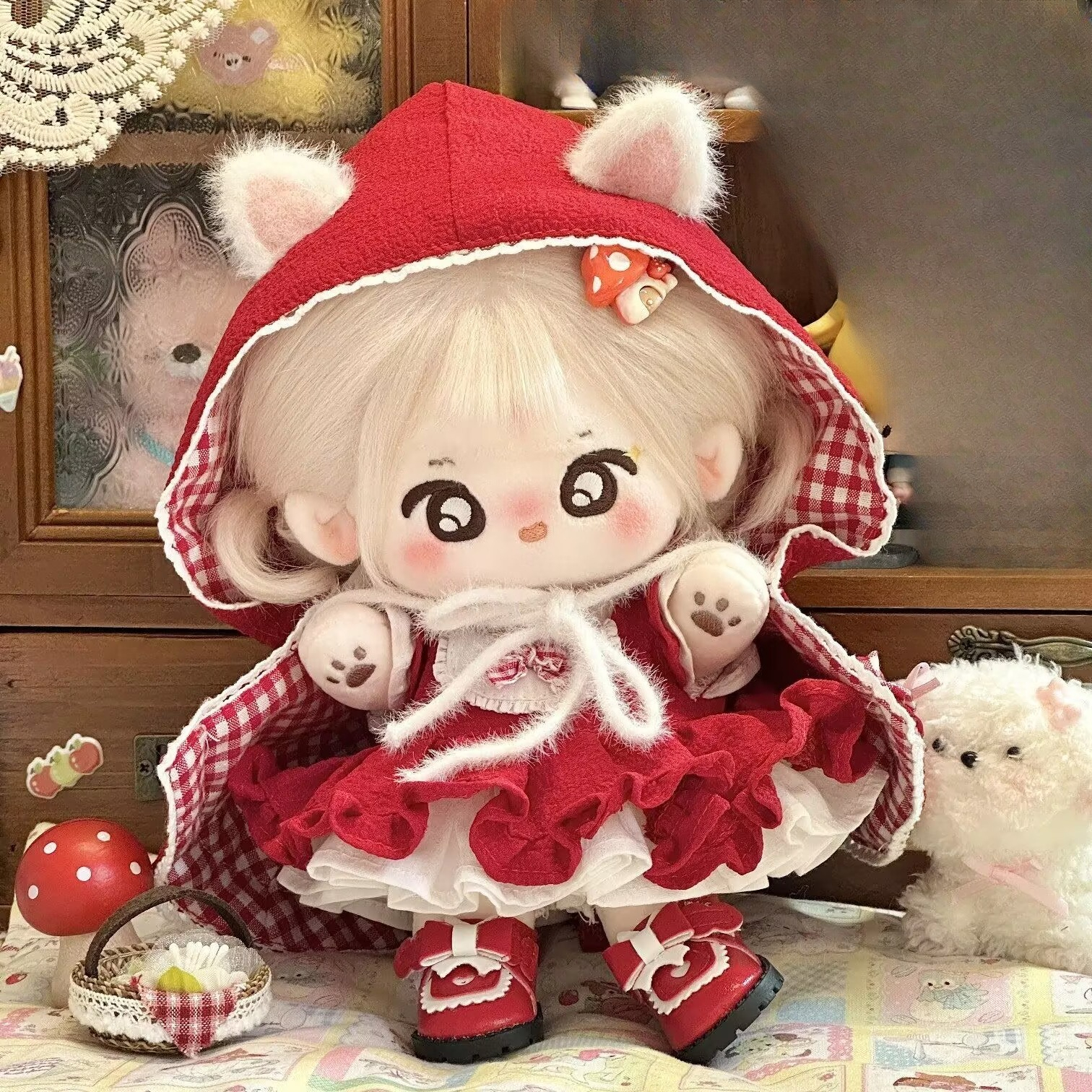 20cm baby clothes, 20cm cotton - مراجعة Anime Doll Cosplay وسعره