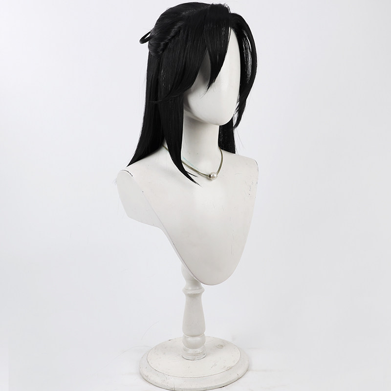 Sasanuki Cosplay Wig Touken Ra - مراجعة Cosplay Anime Black وسعره