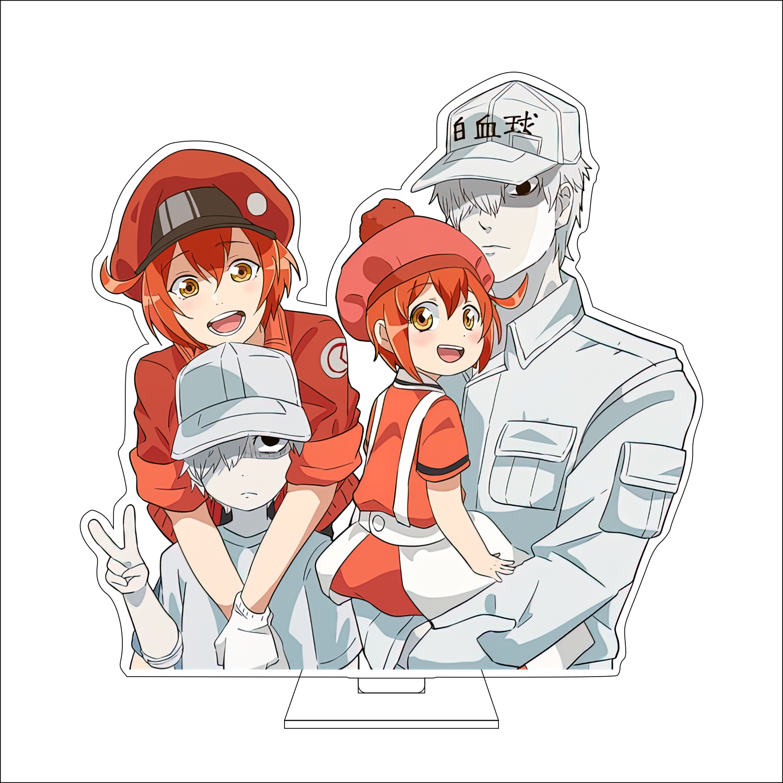16CM Anime Cells at Work! Cosp - مراجعة Anime Cosplay Anime وسعره