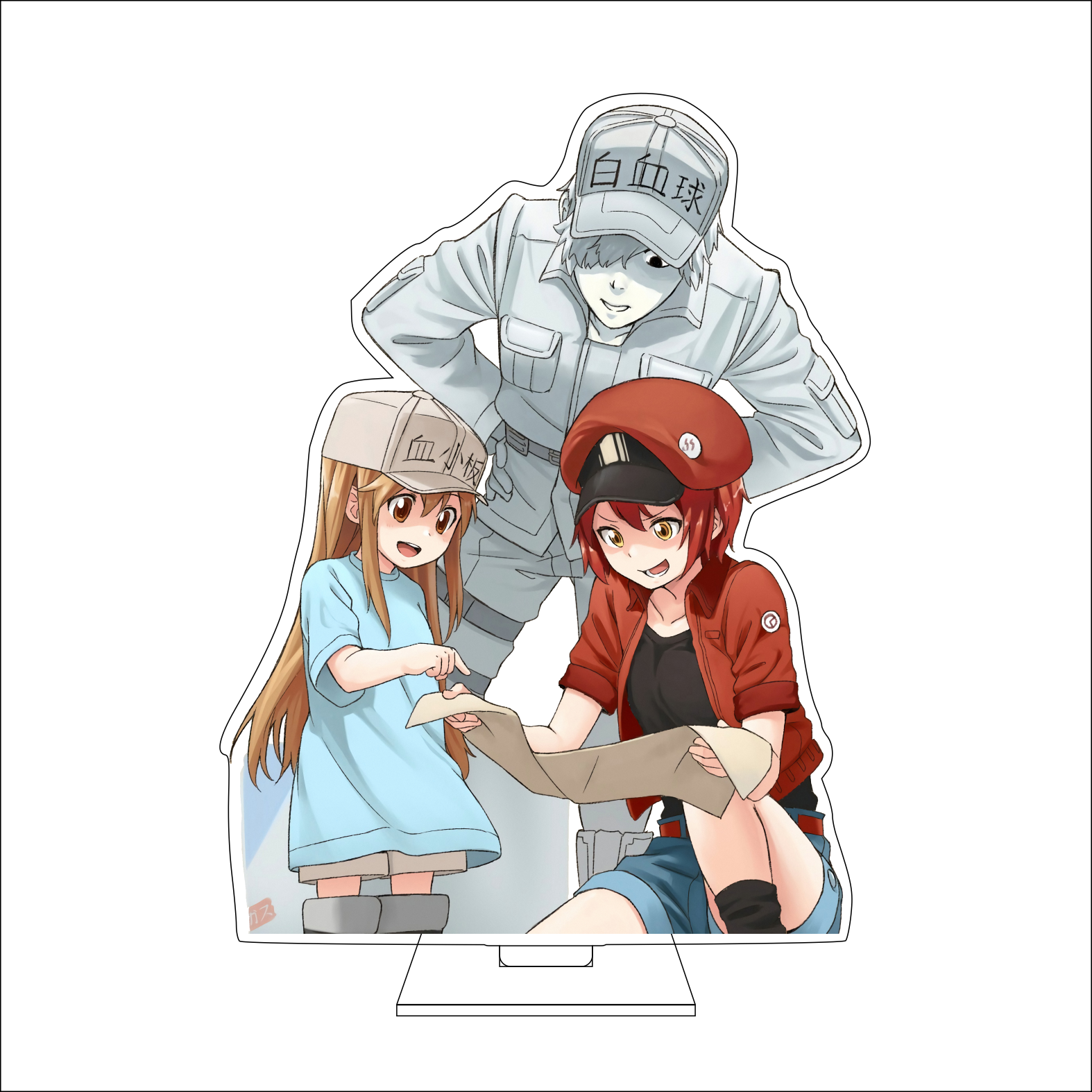 16CM Anime Cells at Work! Cosp - مراجعة Anime Cosplay Anime وسعره