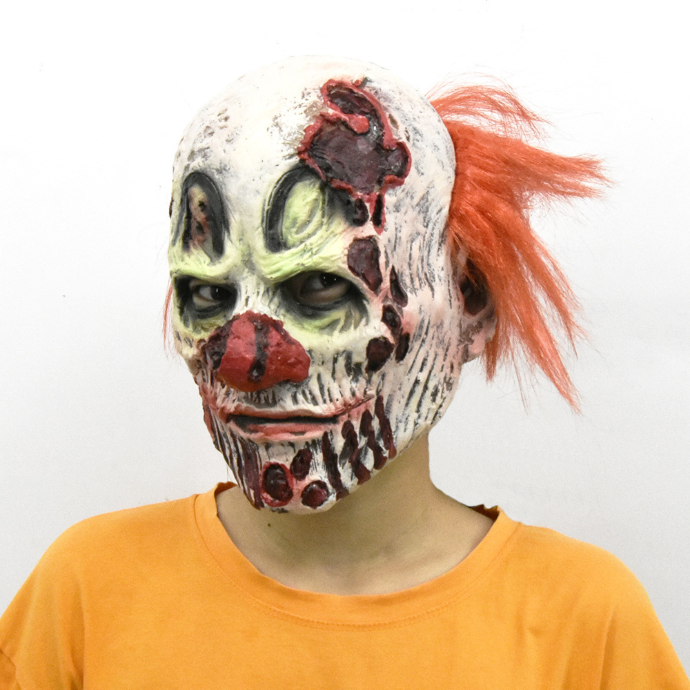 Zombie Skull Clown Mask Cospla - مراجعة Anime Zombie Cosplay وسعره