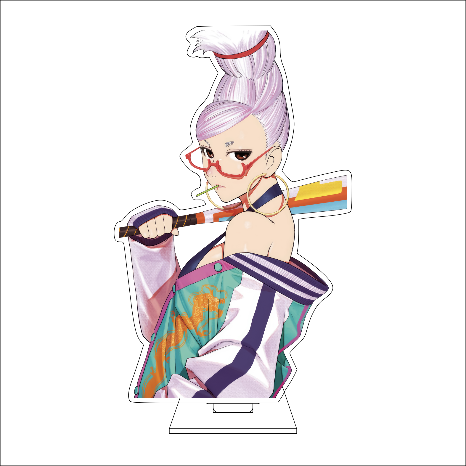 16CM Anime DAN DA DAN Cosplay  - مراجعة Anime Cosplay Props وسعره